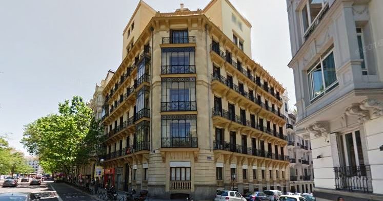 Inicio obra de demolición en calle Sagasta